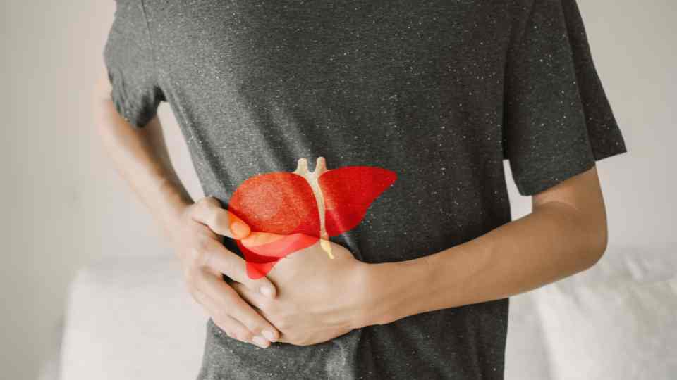 Hepatitis A liver pain